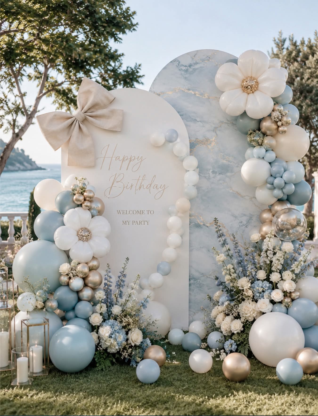 Floral installation
